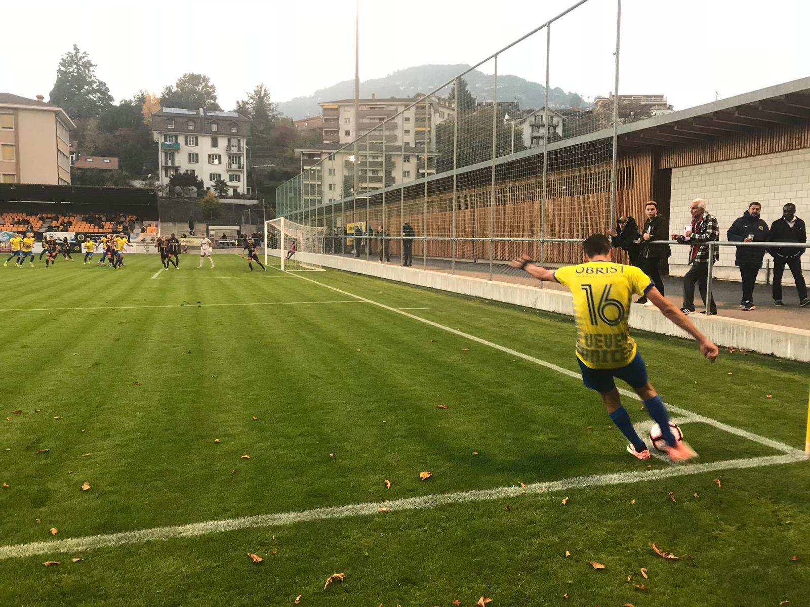 Football: Pas de vainqueur dans le duel entre Vevey et Martigny
